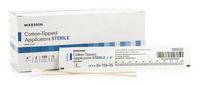 Swabstick, McKesson, Cotton Tip Wood Shaft 6 Inch Sterile 2 Pack, 24-106-2S - Case of 2000