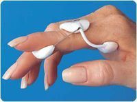 Ineardi LMB Spring Finger Extension Splint. Size: A, Length 2?", Middle Pad Width: 7/8" - Model 704200