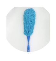 Soft Brush Cleaner Long Detachable Bendable Design Microfiber Household House Cleaning Dust Duster Washable Fan Furniture,Blue