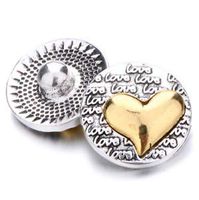 2017 Rhinestone Drill Snaps Chunk Charm Button Fit Noosa Leather Bracelets N.121 unique pretty good accesories designer jewels jewelery charming bracelet