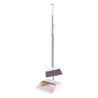 WEIFAN CAI - Long Handle Cleaning Broom and Dustpan Set Carpet Cleaning Plastic Pet Hair Removal Indoor and Outdoor (Size : 76x26cm)