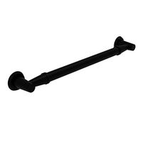 Allied Brass MD-GRS-16 16 inch Smooth Grab Bar, Matte Black