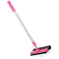 ECYC Window Cleaner Scratch Double Side Glass Windows Cleaning Scraper, Pink