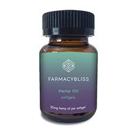 FARMACYBLISS Hemp Oil (30 Count) 30mg per Capsule