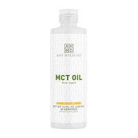 Dr. Amy Myers MCT Oil, Perfect for Morning Coffee and Ketogenic Diet - Ultra Pure C8 Caprylic Acid and C10 from Coconut Oil - Helps Boost Energy and Ketones, 16 Fl Oz (Unflavored)