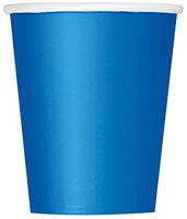 9oz Royal Blue Paper Cups, 14ct