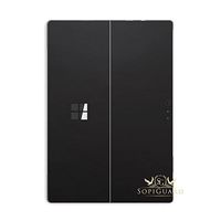 SopiGuard Skin for Microsoft Surface Pro 6 Precision Edge-to-Edge Vinyl Sticker (Matte Black)