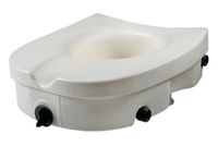 Raised Toilet Seat with Lock