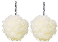 Bath and Body Works 2 Pack Cream Shower Sponge.
