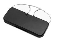 FEISEDY Reading Glasses Nose Resting Pinching No Temple Mini Card Type for Men and Women B2439