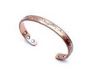 Copper Bracelet for Women; Beautiful New Unique Lily Design; Pain Relief, Copper Bracelet for Arthritis; Accessory