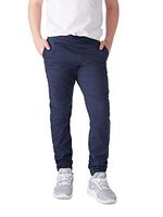 Signature by Levi Strauss & Co. Tapered Leg Flex Fabric Jogger Pants with Elastic Waist (Pennant Blue) (4)