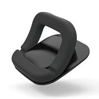 ELECOM-Japan Brand-Smartphone Ring Holder Sillicon Design Stand Function Black P-STRSCBK
