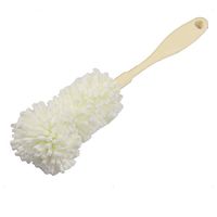 uxcell® Sponge Home Kitchen Glass Bottle Cup Washing Cleaning Brush Off White