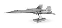 Fascinations Metal Earth SR-71 Blackbird Airplane 3D Metal Model Kit