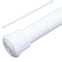 Websad_Spring Loaded Extendable Telescopic Net Voile Tension Curtain Rail Pole Rod Rods (11.8-20inch)