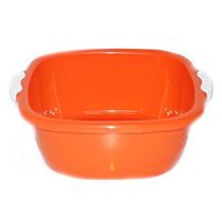 Plastic Basin Orange 5.04 inches, Case of 24