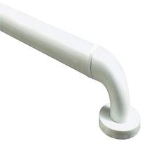 C.D. Sparling PQC-36-WH-WH 36-Inch Modular Grab Bar, White/White Trim