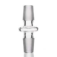 18mm Glass Hookah Bowl Adapter (Male/Male)