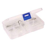 JPONLINE New Popular Eyeglass Sun Glasses Nose Pad Optical Watch Screwdriver Repair Screws Nut Tool Assorted Kit with Box NEW