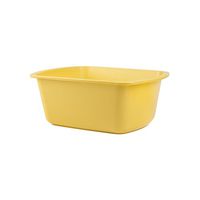Medegen H362-05 Rectangular Wash Basin, Foot Tub, Gold, 6.6L Capacity, 13" x 10" x 5" Size, Pack of 50