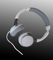 IEdge Professional DJ Series Headphone with Microphone White