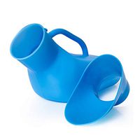 Unisex Comfort Fit Urinal Reusable Portable Male Urinal Glow Incontinence Bedside Potty Pee Bottle Leak-Resistant for Hospital Home Camping Car Travel