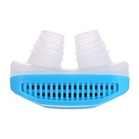Bluefringe Silica Gel Vents Anti Snore Sleep Apnea Nasal Dilators Stop Snoring 2 in 1 Anti Snoring Air Purifie Chin Strips