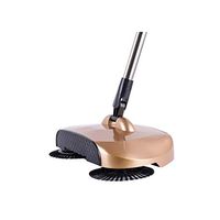 Kaiyitong Sweeper, Home Push-type Floor Cleaning Artifact, Wet And Dry One-handed Sweeping/Mopping Machine (blue/Gold/Pink/White, 36 6 20cm) Easily respond