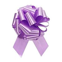 Lavender Ribbon Christmas Pull Bows - 8" Wide, Set of 6, Holiday Decor, Garland, Baby Shower, Birthday, Wreath, Gift Bow, Spring, School Dance, Fundraiser, Easter