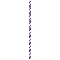 Creative Converting 329621 PAPER STRAWS, AMETHYST, 8.75", Multicolor
