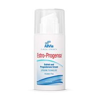 Allvia - Estro-Progensa Cream - Estriol and Progesterone Cream, Liposome Technology, Clinical Strength, Paraben Free - 4 Ounces