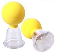 Anti-Cellulite Vacuum Massager Cupping - Set of 2 Rubber Cellulite Massage Cups by SHSH trade group