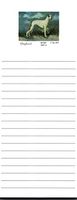 Greyhound Magnetic List Pads - Set of 2
