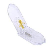 Sevenfly Pill Cutter Splitter - Tablet Pill Splitter Cutter Chopper - Medication Divider Quarters(Transparent color)