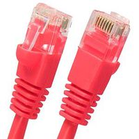 20Ft Cat.5e Molded Snagless Patch Cable Red