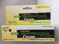 Anesthetic Hemorrhoidal with Soothing Aloe Cream Net Wt 0.9 Oz (Pack of 3)