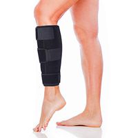 Adjustable Compression Shin Splint Support-Lower Leg Calf Support Brace Reduces Muscle Swelling, Pain Relief Strain Sprain Breathable Calf Wrap -Calf Sleeve for Men and Women