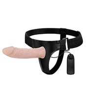 Pleasure Toys Her New Strapless Strapon Ministrapon Harness Female Strap-on Eefor Women,Flesh,Suction Cup Vibe - LIANJINLI