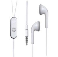 Importer520 3.5mm in-Ear Stereo Headset w/On-Off & Mic for iPod Touch 4th Generation 4g 4 5 5th Gen Apple iPhone 5 5S 5C 4 4S - White + White Mic