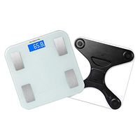 Bluetooth Body Fat Scale, Scientific Smart Weight Scale 16 Data Records Intelligent Curve Management LCD Digital Display