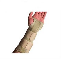 Wrist Forearm Splint Medium Left 6 1/2 - 7 1/2 Beige