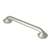 Moen YG2818BN Eva Bathroom Safety 18-Inch Designer Grab Bar, Brushed Nickel