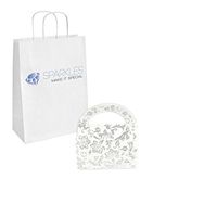 Sparkles Make It Special 10-pcs Purse Favor Candy Boxes Wedding Gift Candy Boxes White