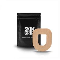 SKIN GRIP Insulet Omnipod Adhesive Patch 20-Pack | Pre-Cut CGM Patches | Premium Constant Glucose Monitor Protection | Waterproof Tape - Tan