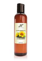 100% Natural Sunflower Seed Oil by Velona | Refined, Cold Pressed, Extra Virgin | for The Best Skin, Face, Body & Hair Care and Cooking | Size: 4 oz