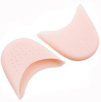 COJOY Silicone Gel Toe Caps Soft Ballet Pointe Dance Athlete Shoe Pads for Women Girl (Nude)