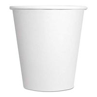 GEN 10SQHOTCUPWH Paper Hot Cups 10 oz White 1000/Carton