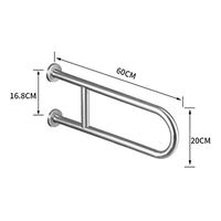 Grab bar, Grab Bars for Bathroom, Handicap Grab Bars, Stainless Steel, Seniors, Handicap Grab Bars Shower, Handicap Grab Bars,Non-Slip Safety Grab Bars for Bathroom, Medical accessories-A-60CM