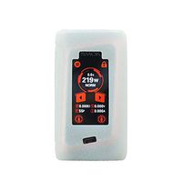 KKmod Silicone Case for Smok Morph 129W, Anti-Slip Protective Silicone Case Skin Rubber Cover for Smok Morph Vape Box Rubber case wrap Shield (Clear)